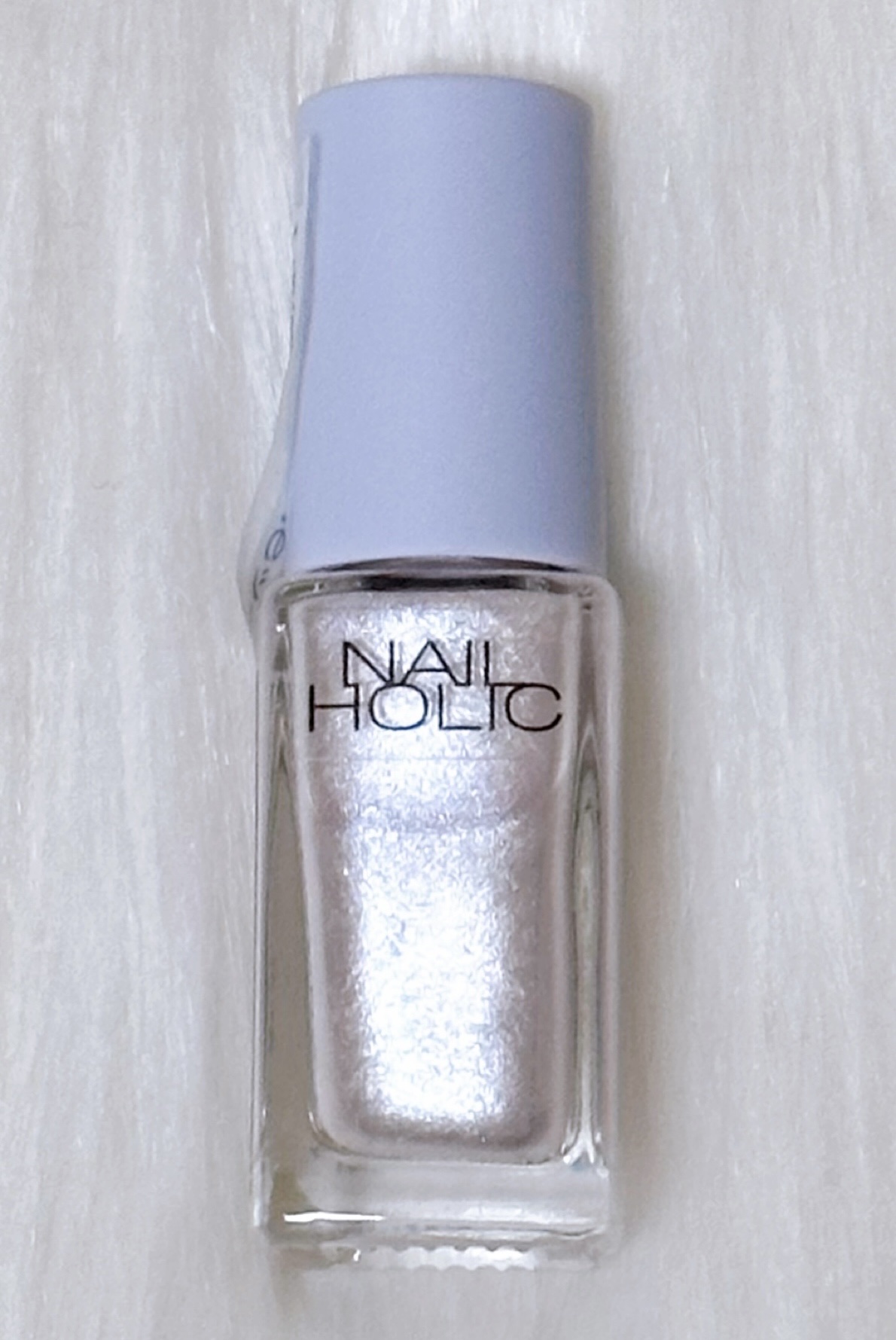 ネイルホリック リミテッドカラー Spring knit Collection WT059 フラッフィークラウド/ネイルホリック/マニキュアを使ったクチコミ（1枚目）