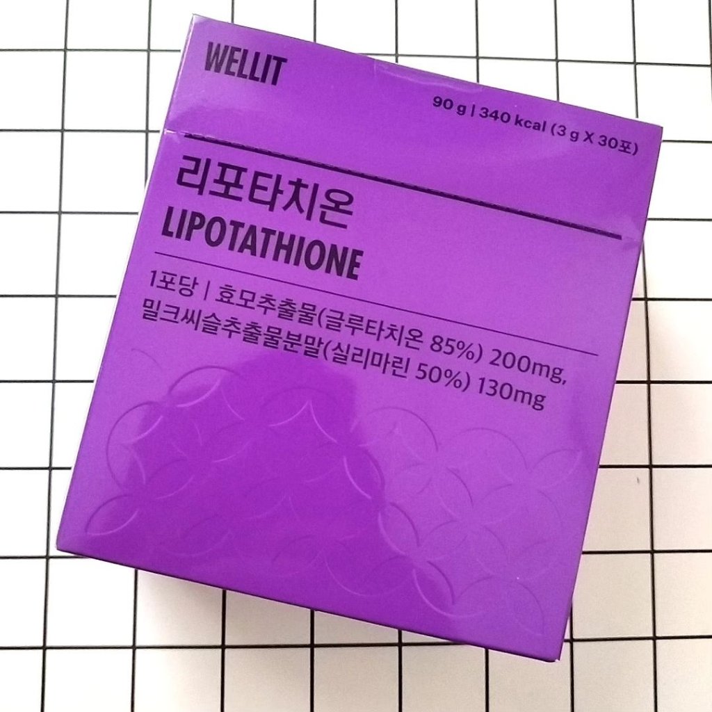 LIPOTATHIONE/WELLIT/健康サプリメントを使ったクチコミ（1枚目）