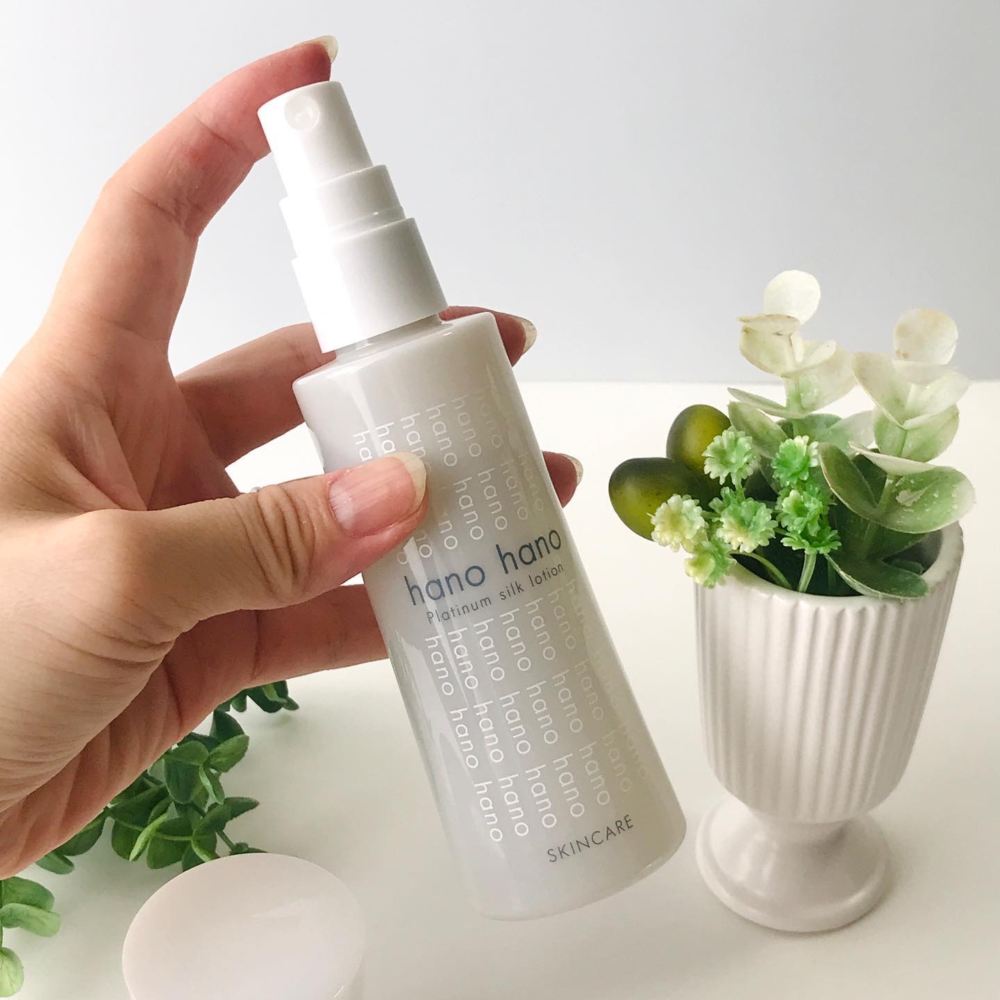 プラチナムシルクローション/hanohano/化粧水を使ったクチコミ（2枚目）