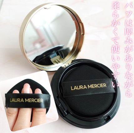 フローレス ルミエール ラディアンス パーフェクティング クッション/ローラ メルシエ/クッションファンデーションを使ったクチコミ(2枚目)