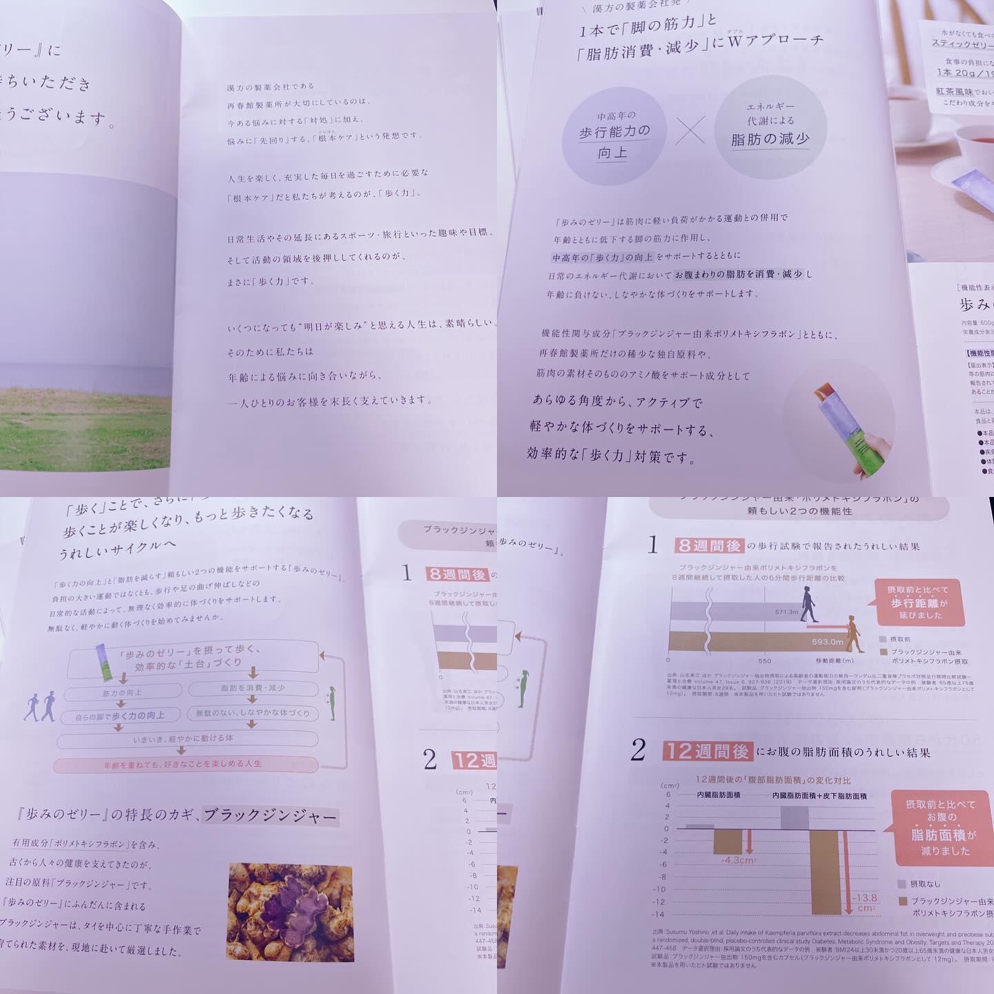 歩みのゼリー/再春館製薬所/健康サプリメントを使ったクチコミ（3枚目）