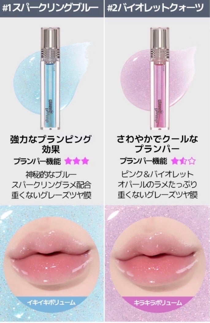 グレーズ プランパーグロス/ETUDE/リッププランパーを使ったクチコミ(6枚目)