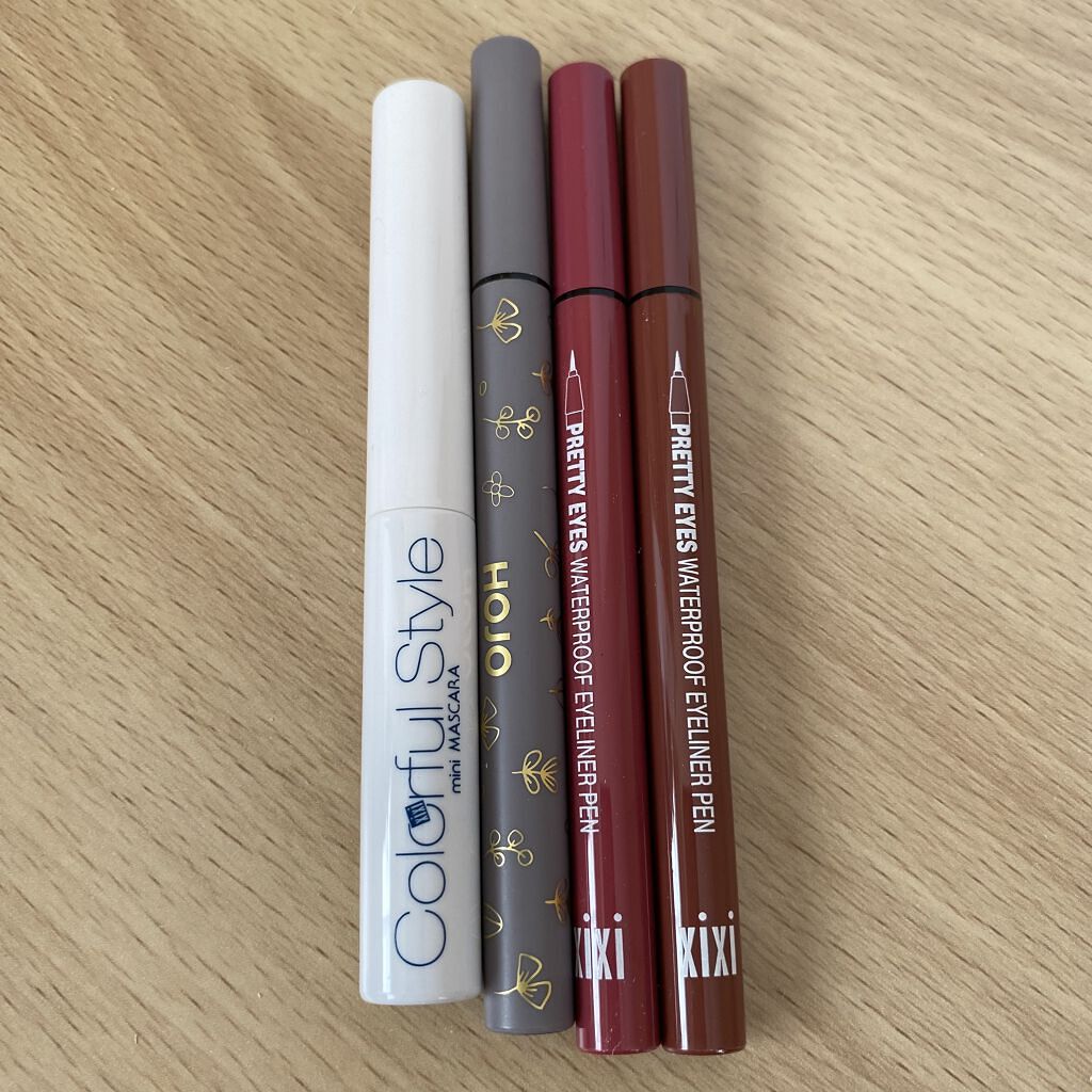  カラフルスタイル ミニマスカラ/xixi/マスカラを使ったクチコミ（1枚目）