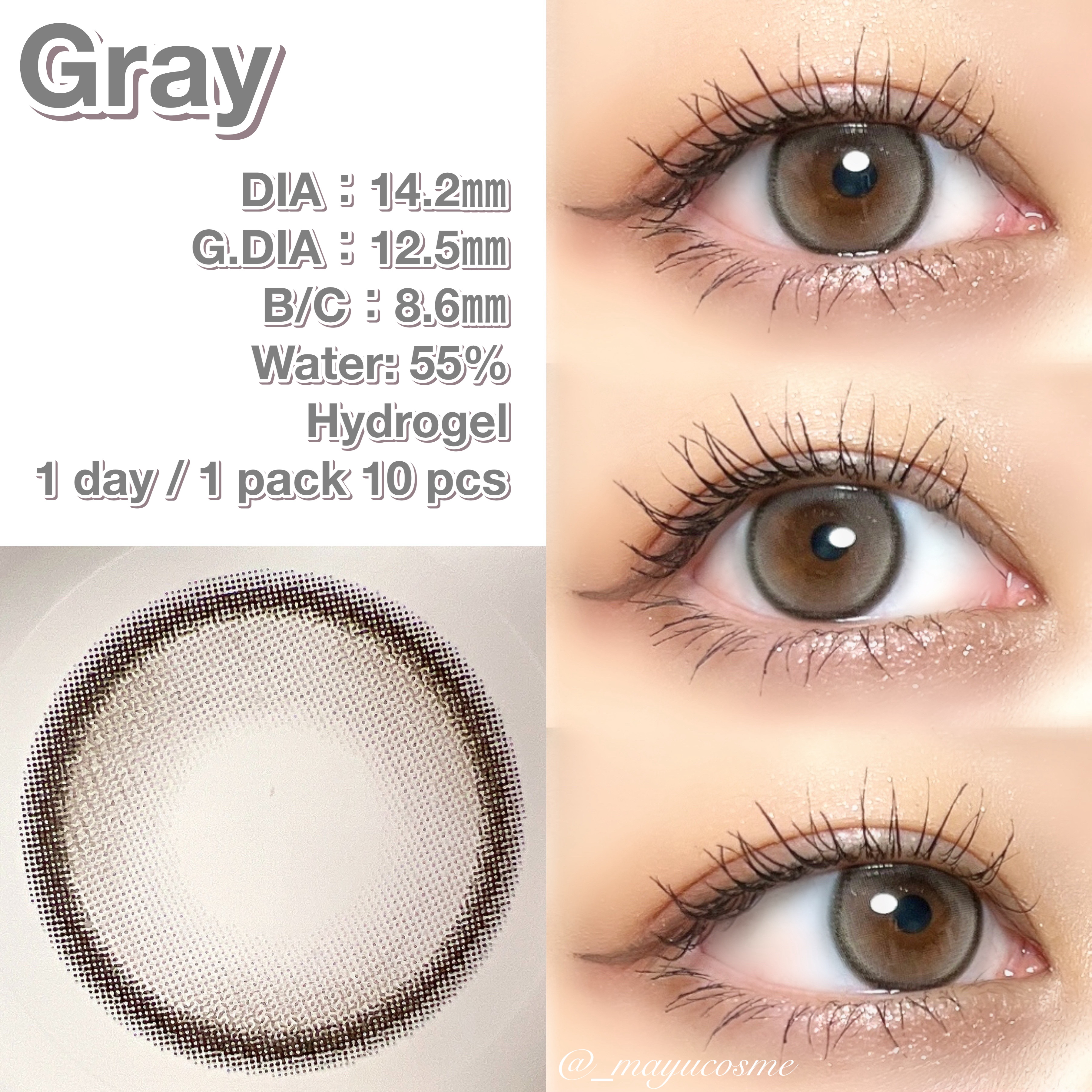 First Love Kristen/Hapa kristin/カラーコンタクトレンズを使ったクチコミ（2枚目）