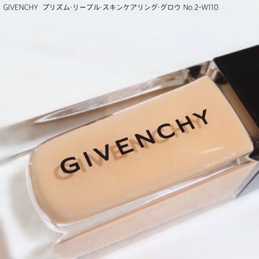 プリズム・リーブル・スキンケアリング・グロウ/GIVENCHY/リキッドファンデーションを使ったクチコミ（3枚目）