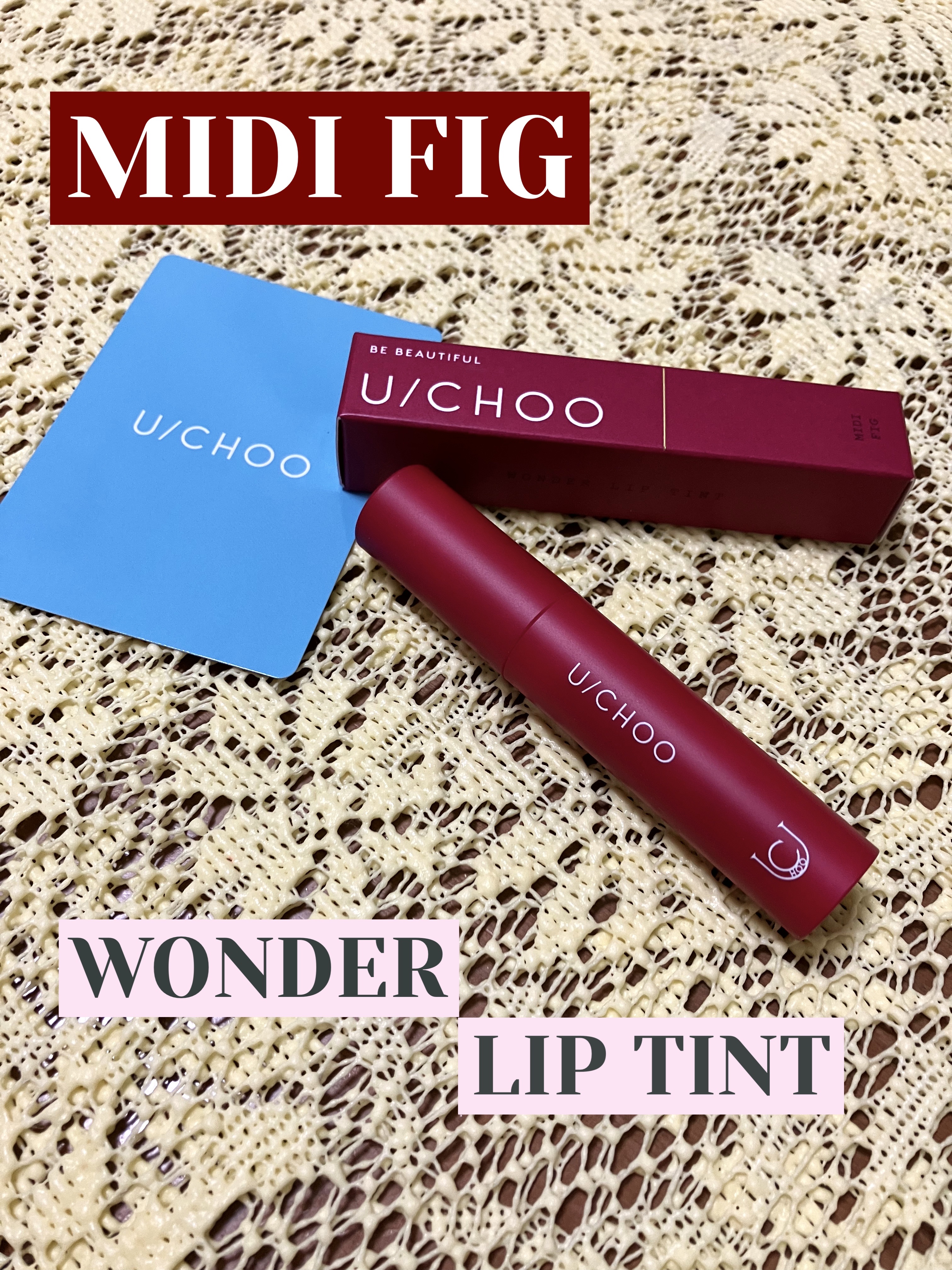  ワンダー リップティント/U/CHOO/リップティントを使ったクチコミ（1枚目）