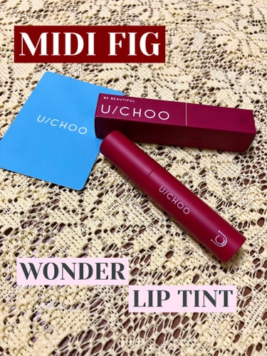 WONDER LIP TINT MIDIFIG/U/CHOO/口紅を使ったクチコミ（1枚目）