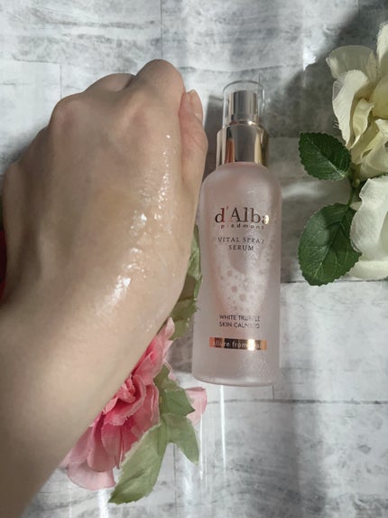 ダルバ ホワイトトリュフバイタルスプレーセラム/ダルバ/ミスト状化粧水を使ったクチコミ(2枚目)