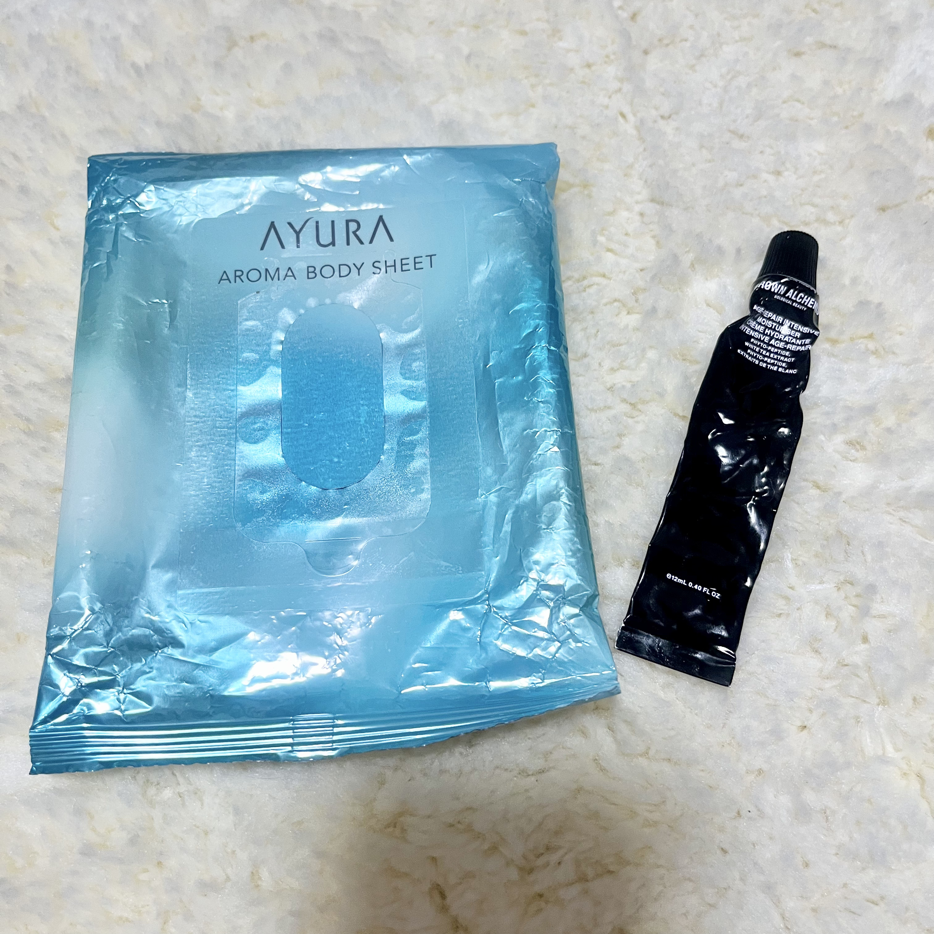 アロマボディシート/AYURA/ボディシートを使ったクチコミ（1枚目）