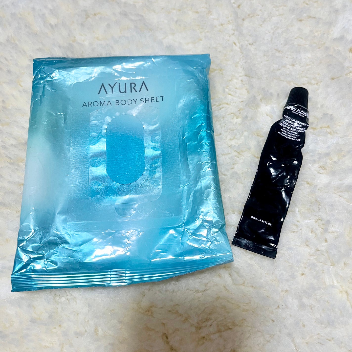 アロマボディシート/AYURA/ボディシートを使ったクチコミ(1枚目)