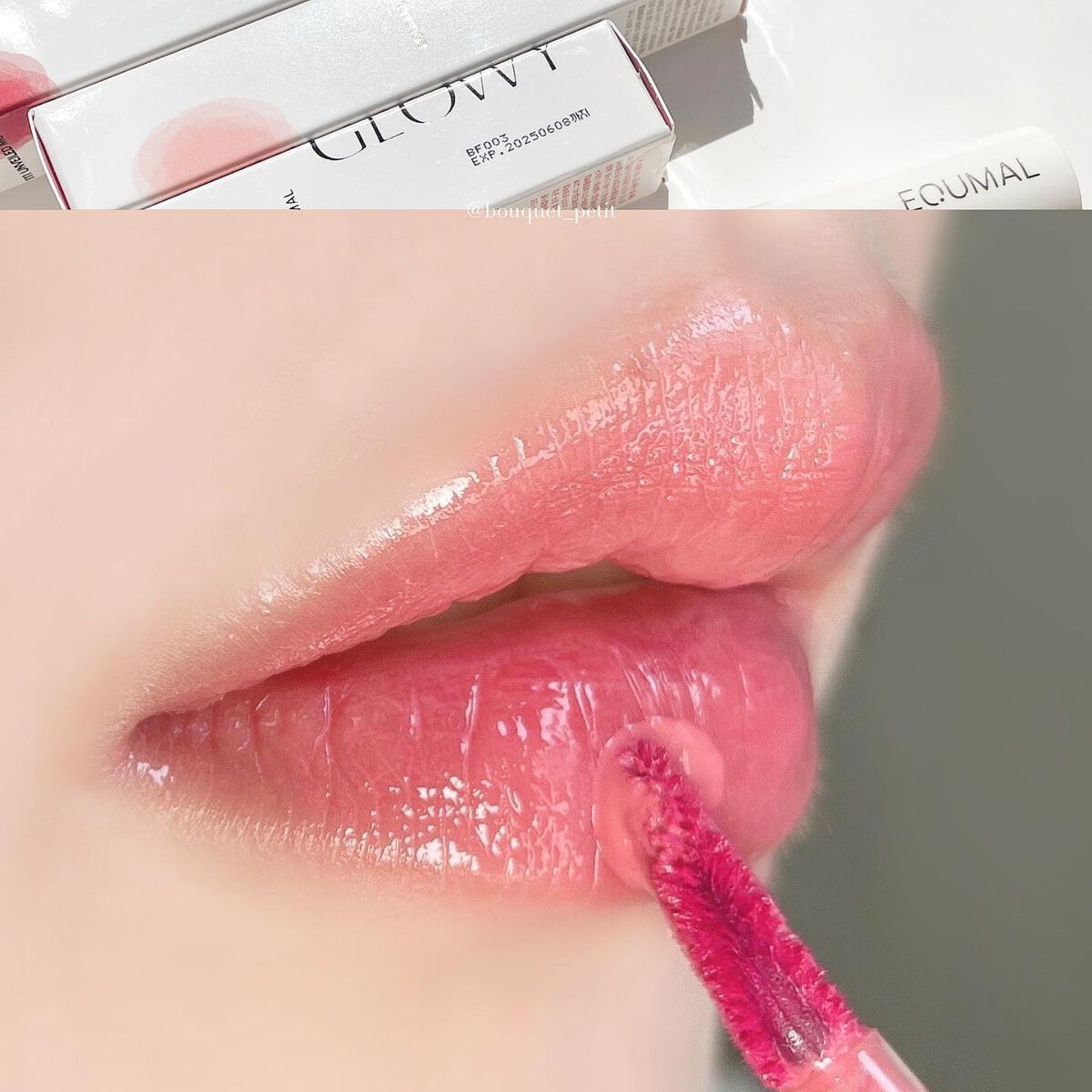 ノンセクショングローリーティント/EQUMAL/リップティントを使ったクチコミ（1枚目）