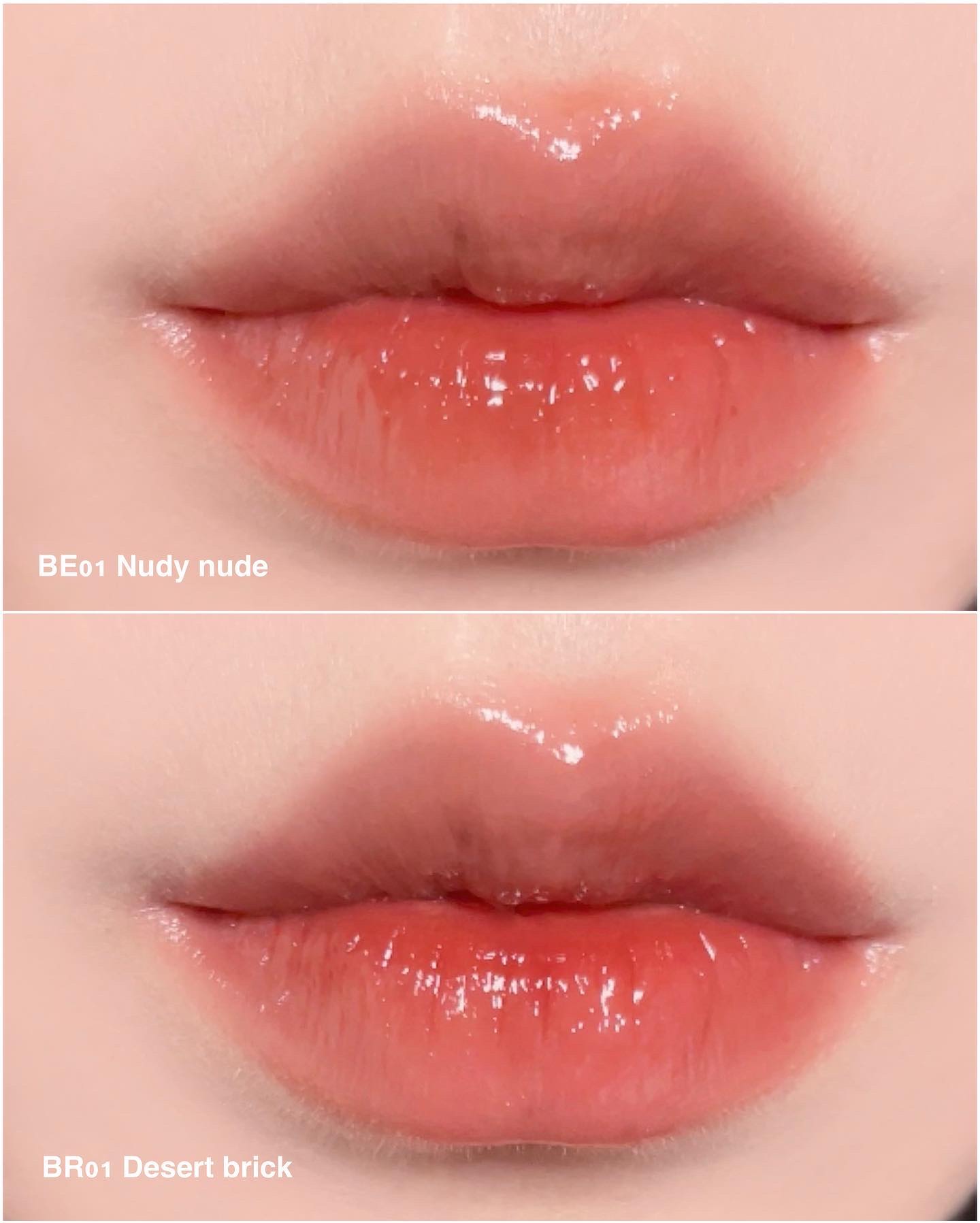 アンドバイロムアンド　グラッシーボムティント/&nd by rom&nd/リップティントを使ったクチコミ（3枚目）