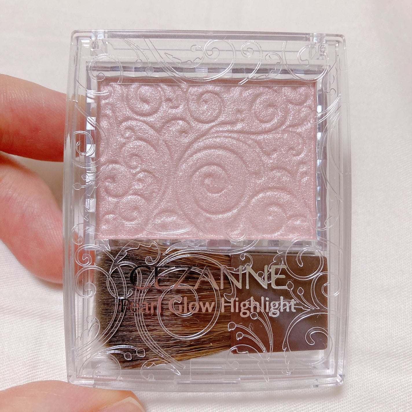 パールグロウハイライト/CEZANNE/パウダーハイライトを使ったクチコミ(1枚目)