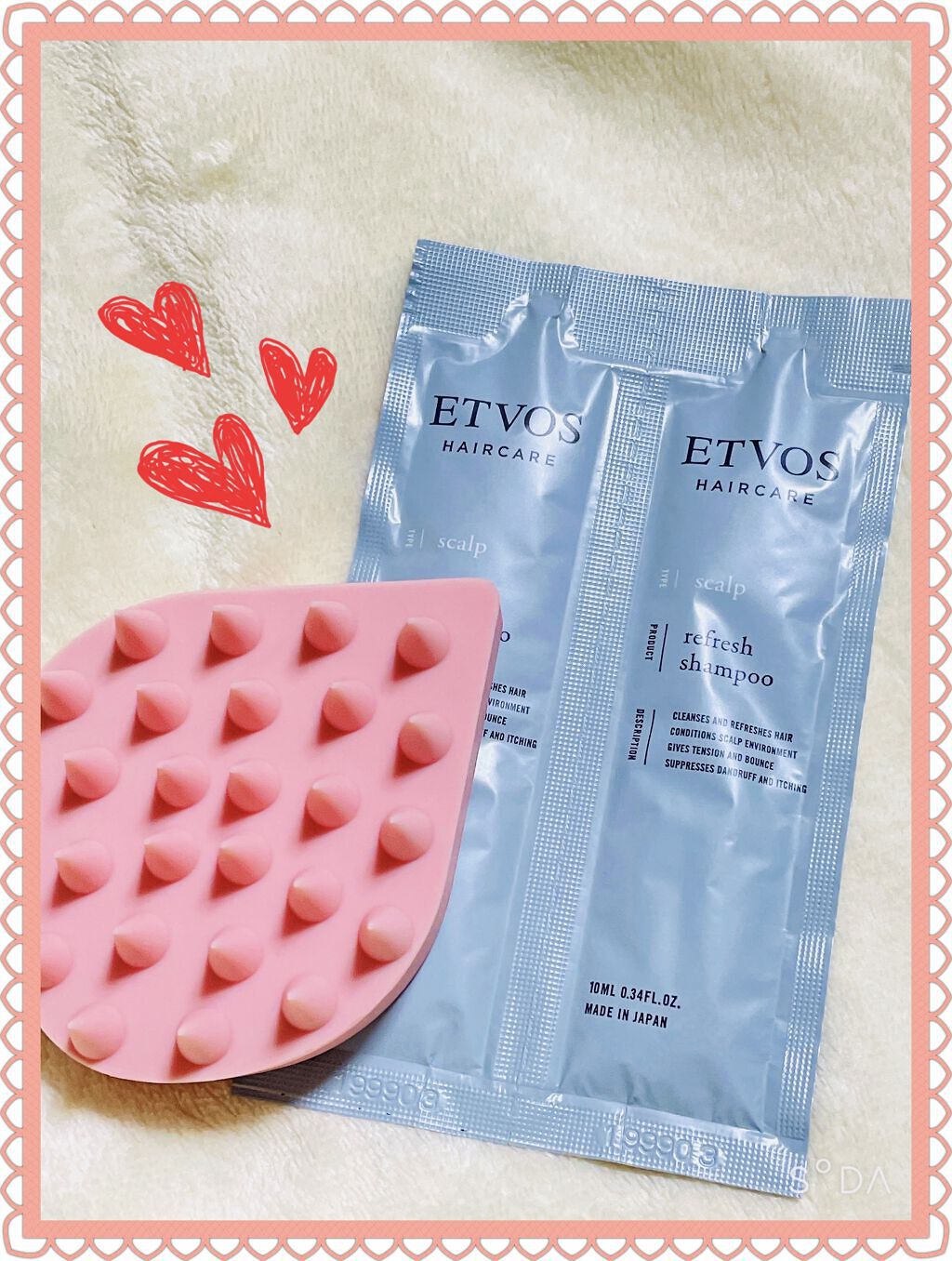 リフレッシュシャンプー/エトヴォス/市販シャンプーを使ったクチコミ（3枚目）