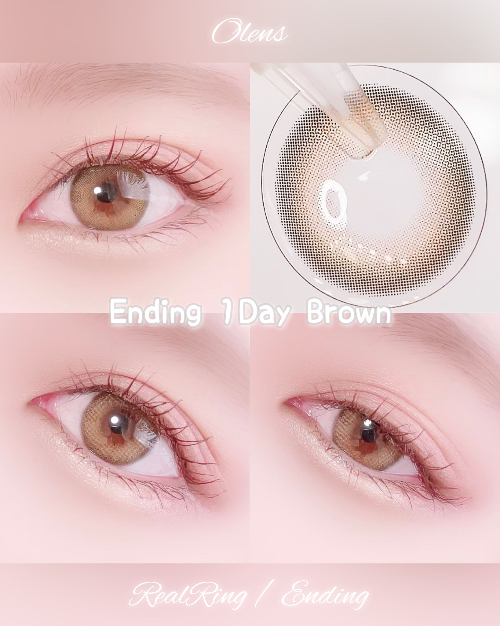 Real Ring 1day/OLENS/ワンデー（１DAY）カラコンを使ったクチコミ（3枚目）