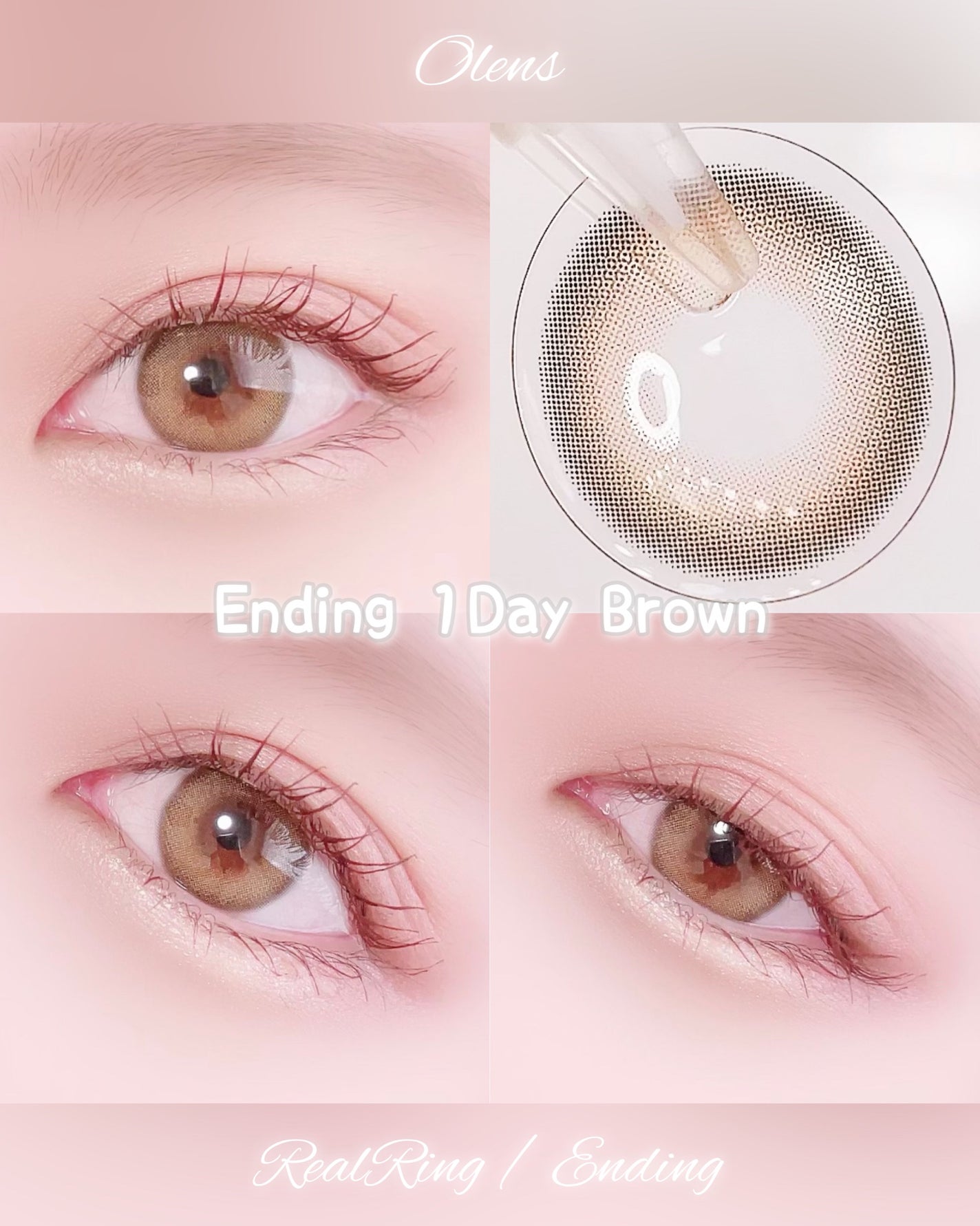 Real Ring 1day/OLENS/ワンデー(1DAY)カラコンを使ったクチコミ(3枚目)