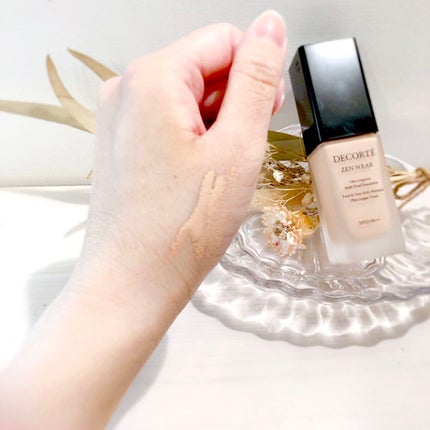 ゼン ウェア フルイド/DECORTÉ/リキッドファンデーションを使ったクチコミ(4枚目)