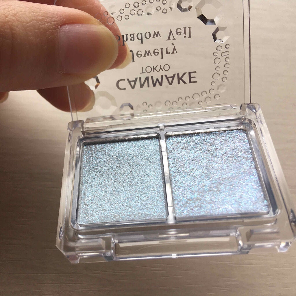 ジュエリーシャドウベール/キャンメイク/アイシャドウパレットを使ったクチコミ(2枚目)