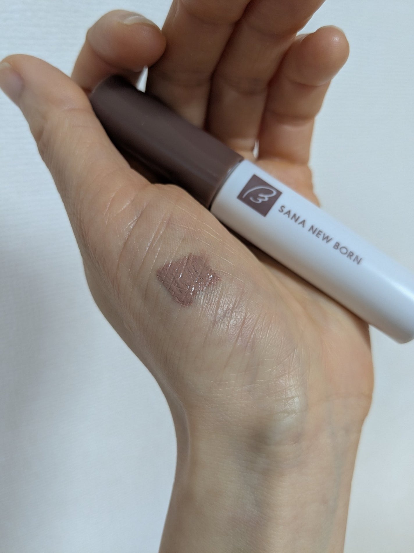 フェイクブロウマスカラEX/サナ ニューボーン/眉マスカラを使ったクチコミ(2枚目)