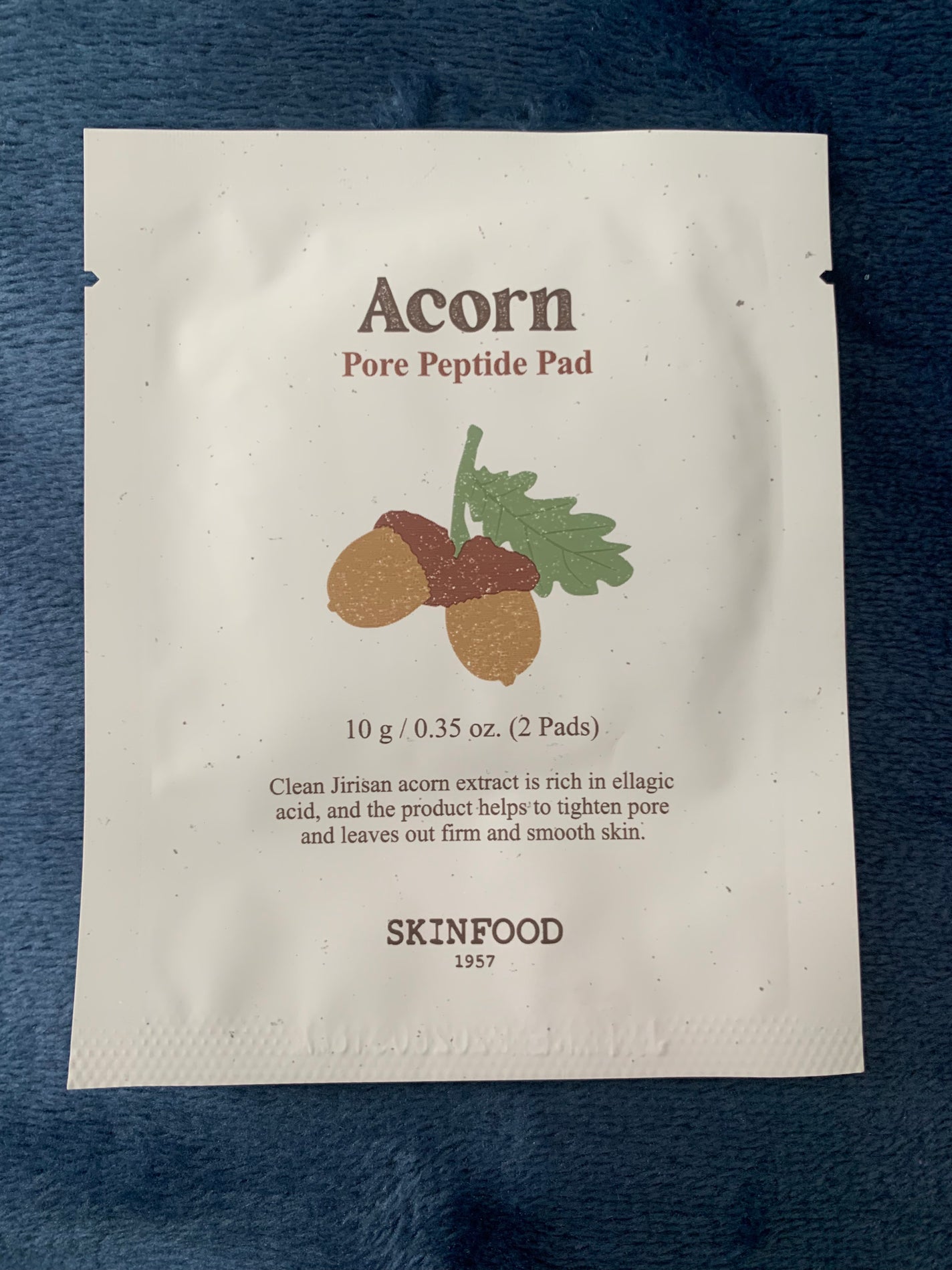 どんぐり ポア ペプチド パッド/SKINFOOD/トナーパッドを使ったクチコミ(1枚目)