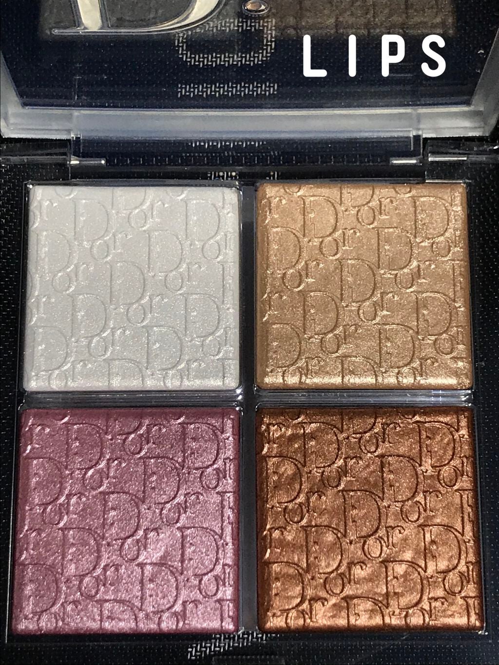 ディオール バックステージ フェイス グロウ パレット/Dior/ハイライトを使ったクチコミ(3枚目)