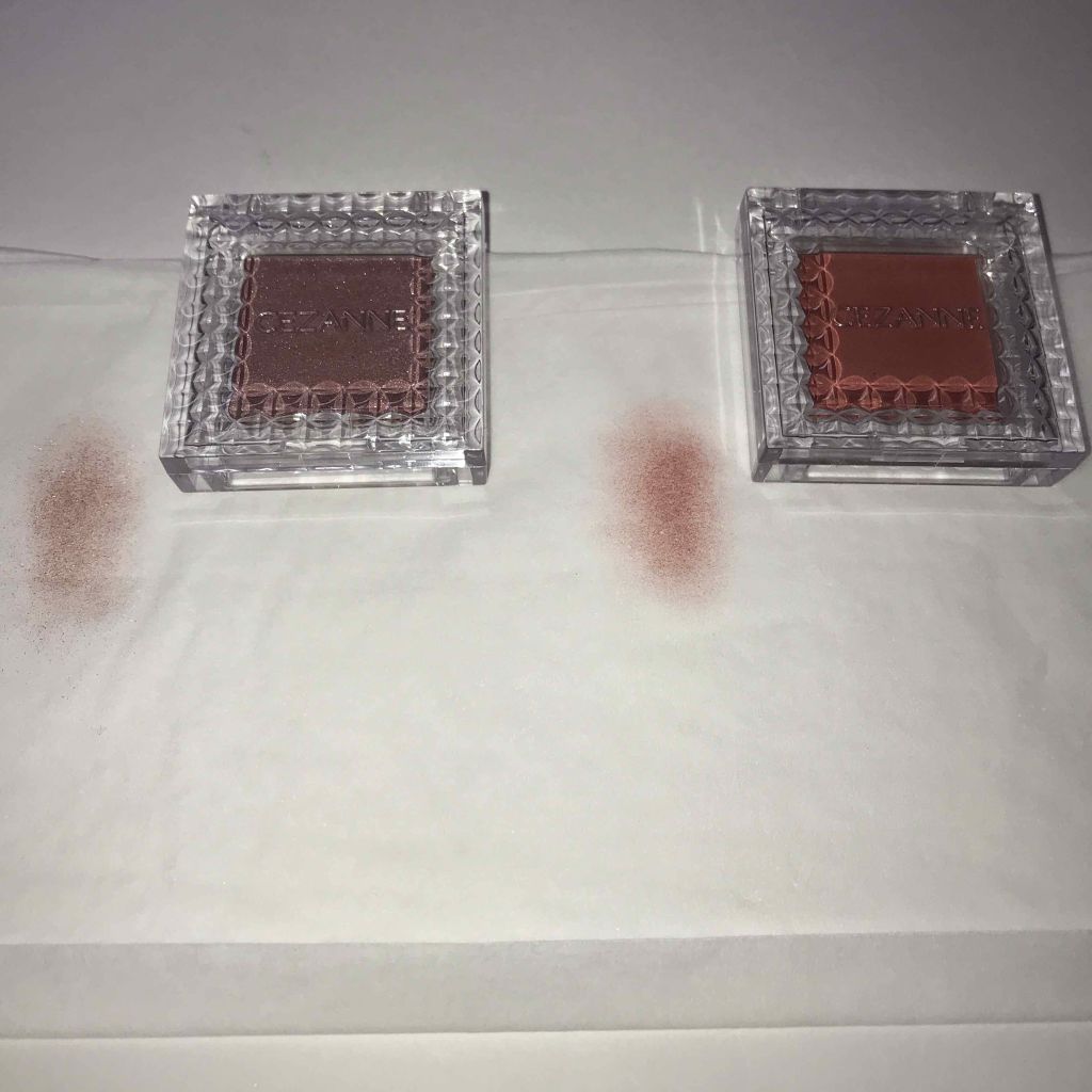 シングルカラーアイシャドウ/CEZANNE/単色アイシャドウを使ったクチコミ（2枚目）