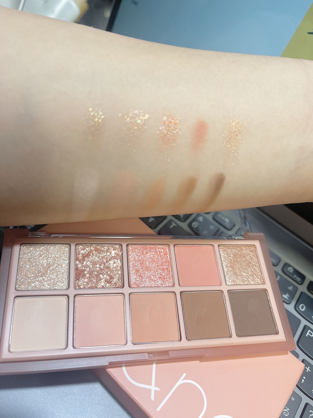 ベターザンパレット/rom&nd/アイシャドウパレットを使ったクチコミ(1枚目)