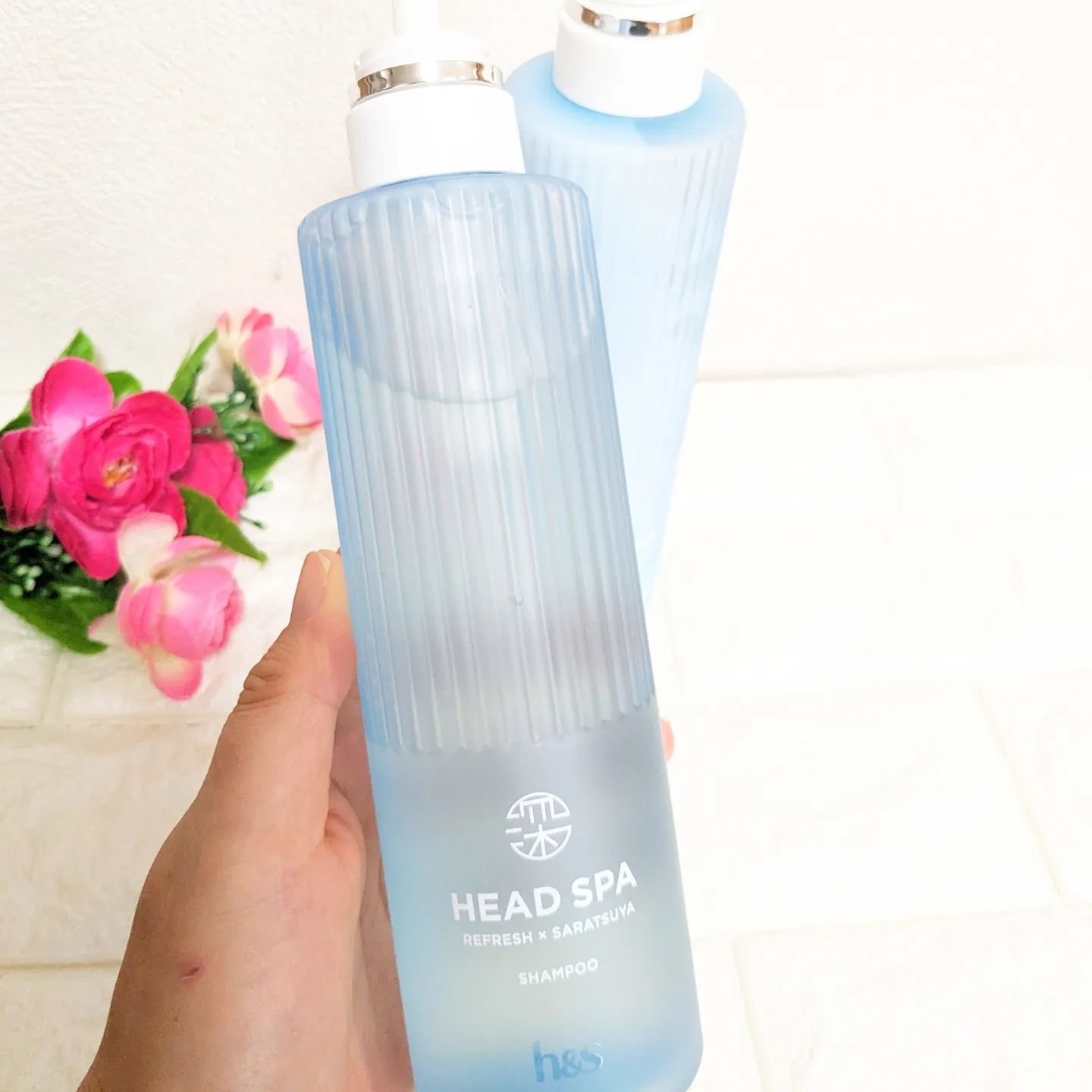 リフレッシュ × さらつや シャンプー/トリートメント/h&s/市販シャンプーを使ったクチコミ（2枚目）