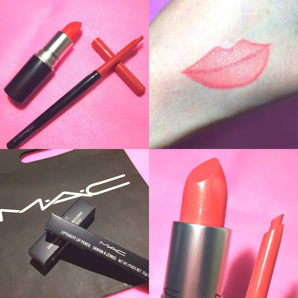 リップテンシティ リップ ペンシル/M・A・C/リップライナーを使ったクチコミ（1枚目）
