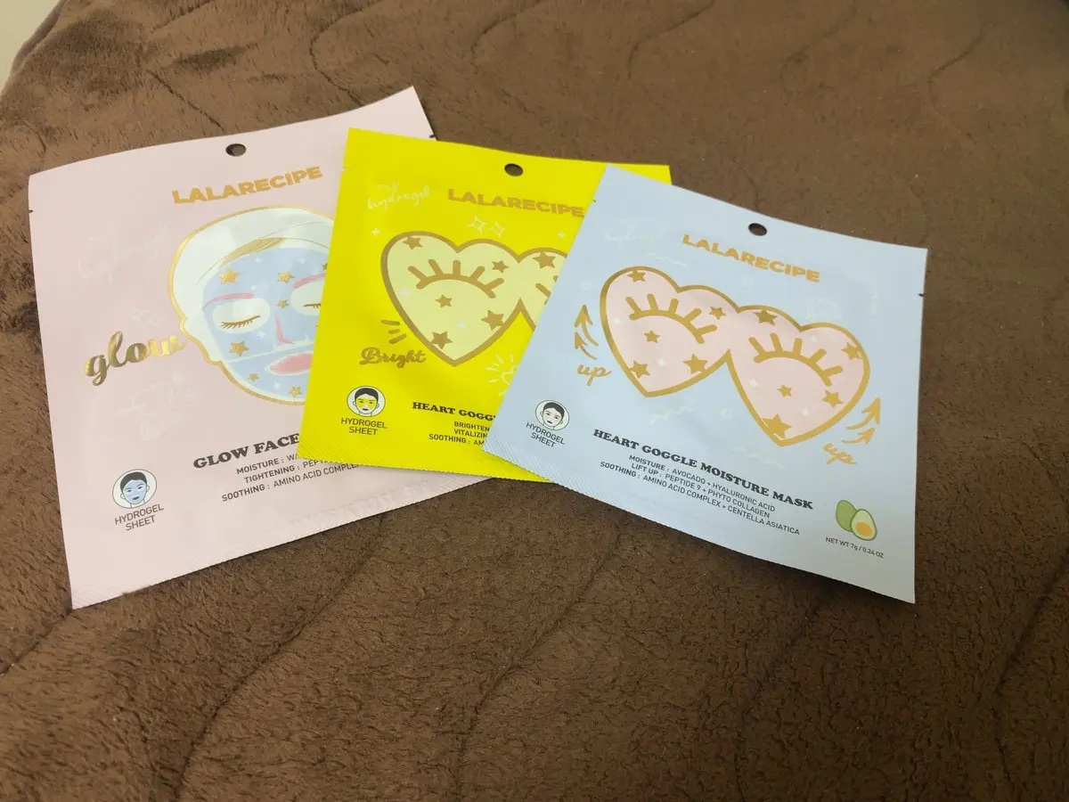 ハートゴーグルマスク/ララレシピ/シートマスク・パックを使ったクチコミ（1枚目）