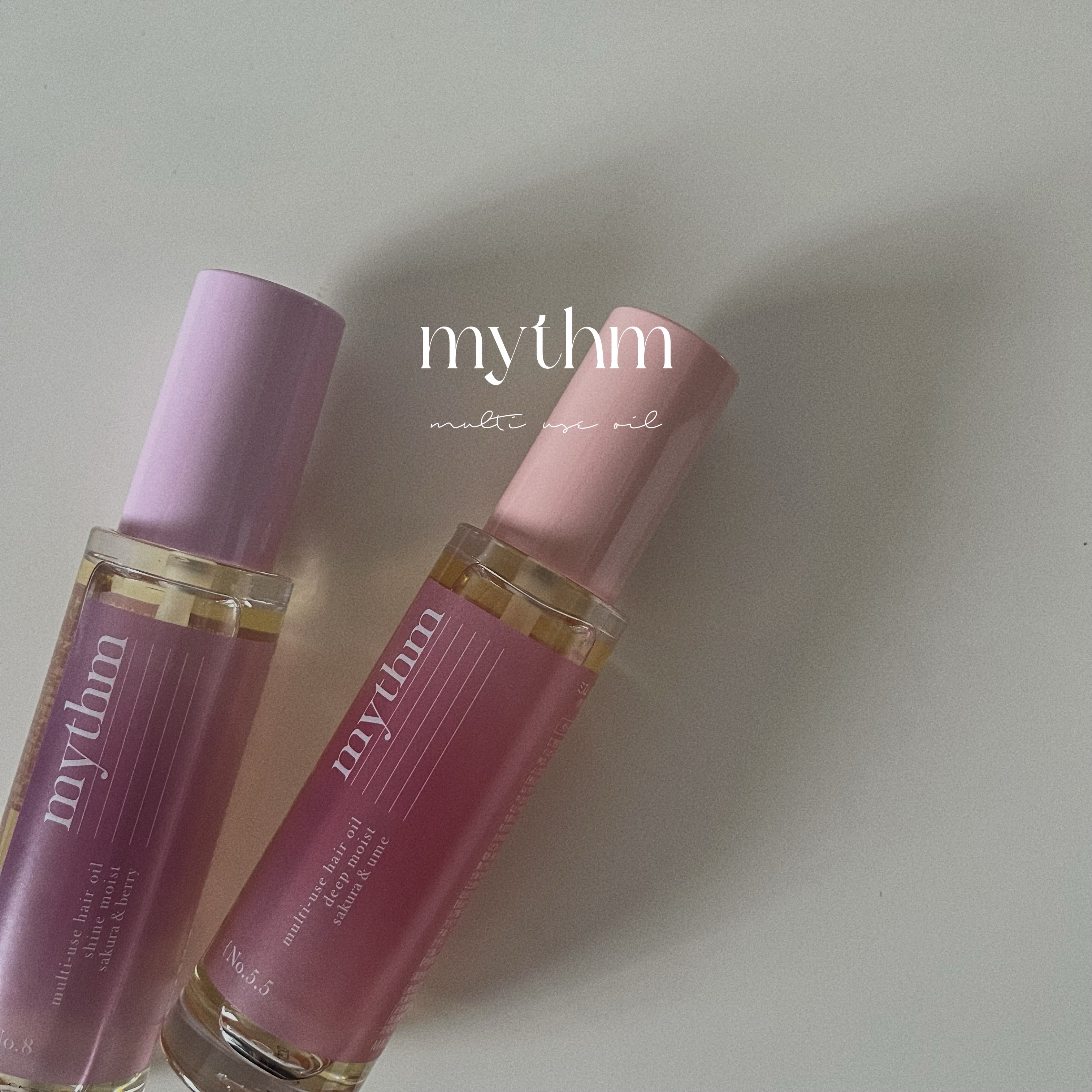 マルチユースヘアオイル ディープモイスト/mythm/ヘアオイルを使ったクチコミ（1枚目）