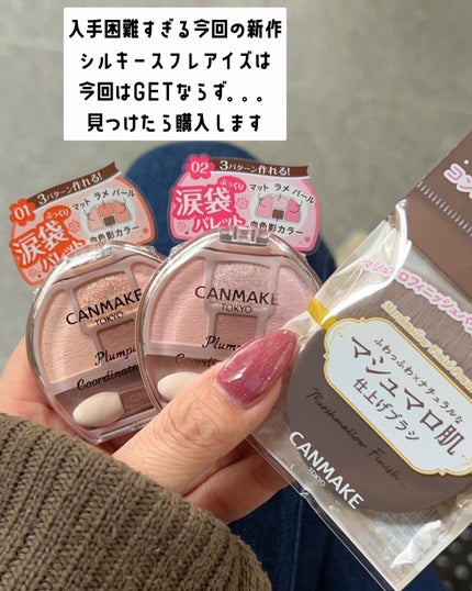 マシュマロフィニッシュパウダーブラシ/キャンメイク/メイクブラシを使ったクチコミ(4枚目)