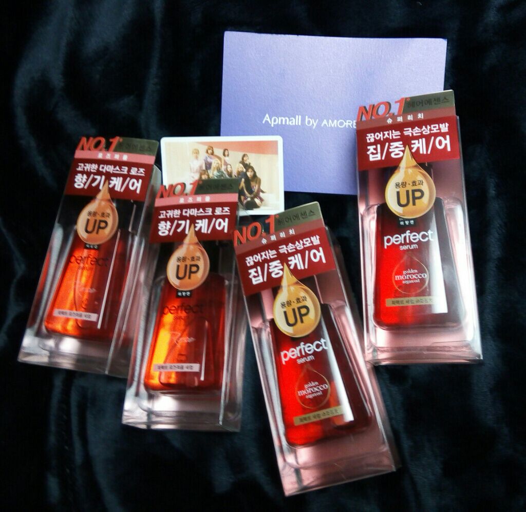 パーフェクト セラム ローズエディション/miseenscene/ヘアオイルを使ったクチコミ（1枚目）