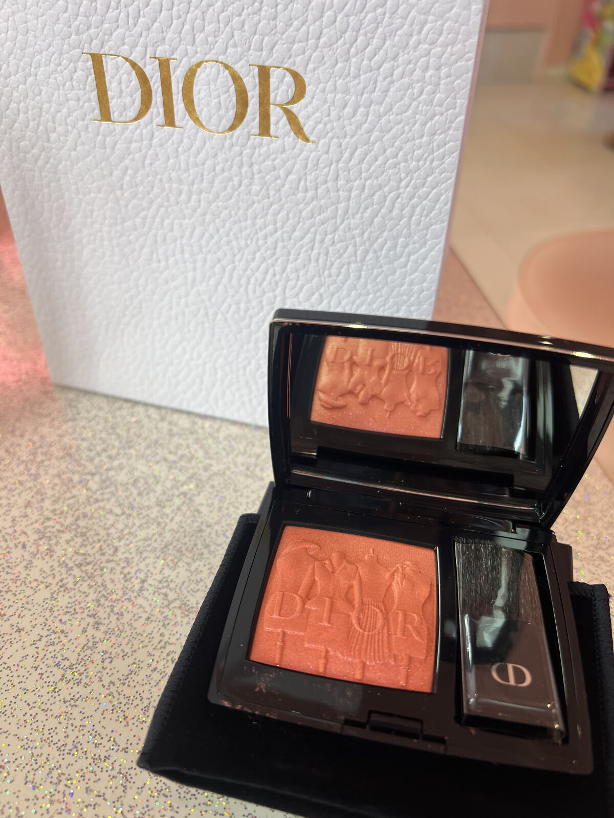 【旧】ディオールスキン ルージュ ブラッシュ/Dior/パウダーチークを使ったクチコミ（1枚目）