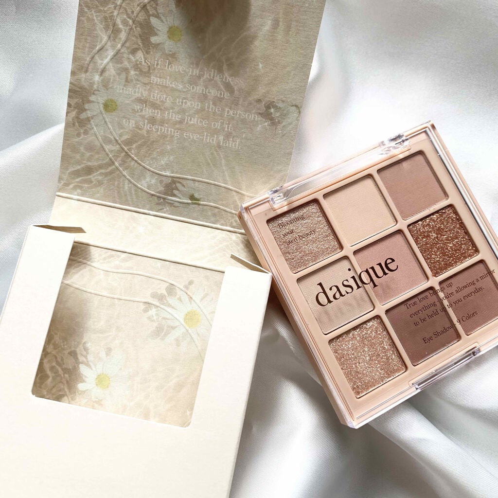 シャドウパレット/dasique/アイシャドウパレットを使ったクチコミ(4枚目)