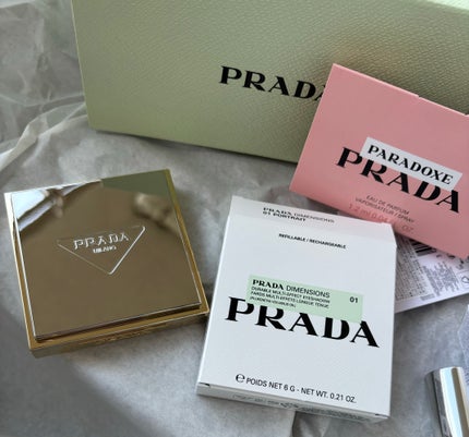 ダイメンションズ マルチエフェクト アイシャドウ/PRADA BEAUTY/アイシャドウパレットを使ったクチコミ(3枚目)
