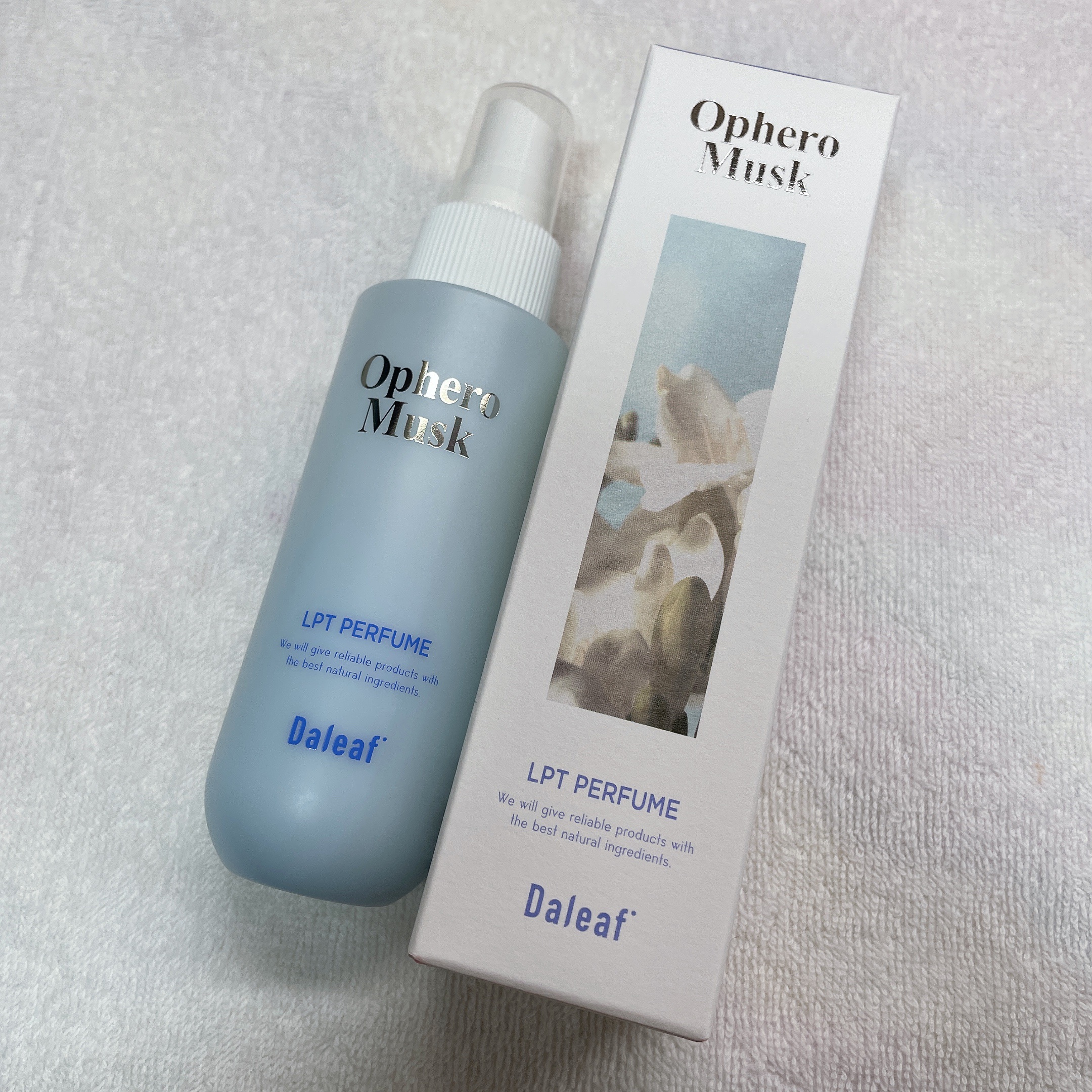 パフュームヘアパックインミスト Ophero Musk/Daleaf/アウトバストリートメントを使ったクチコミ（1枚目）