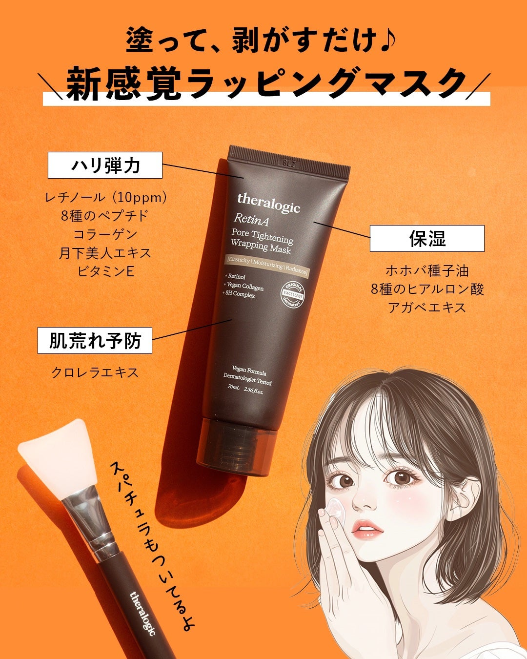 Retin A アンチ リンクル3Dクリーム/theralogic/フェイスクリームを使ったクチコミ(5枚目)