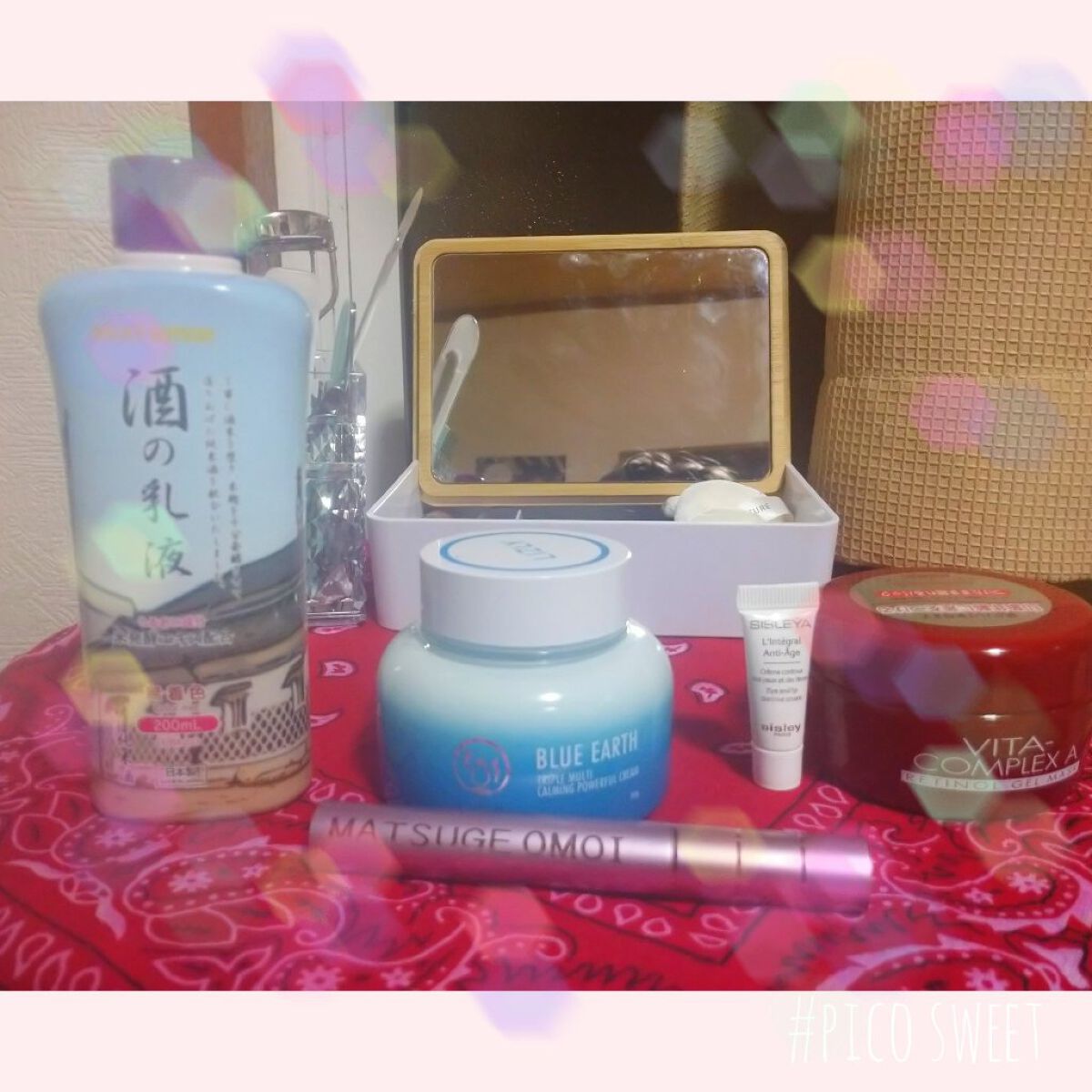 ビタコンプレックスA ジェルマスク/セルレ/フェイスクリームを使ったクチコミ（3枚目）