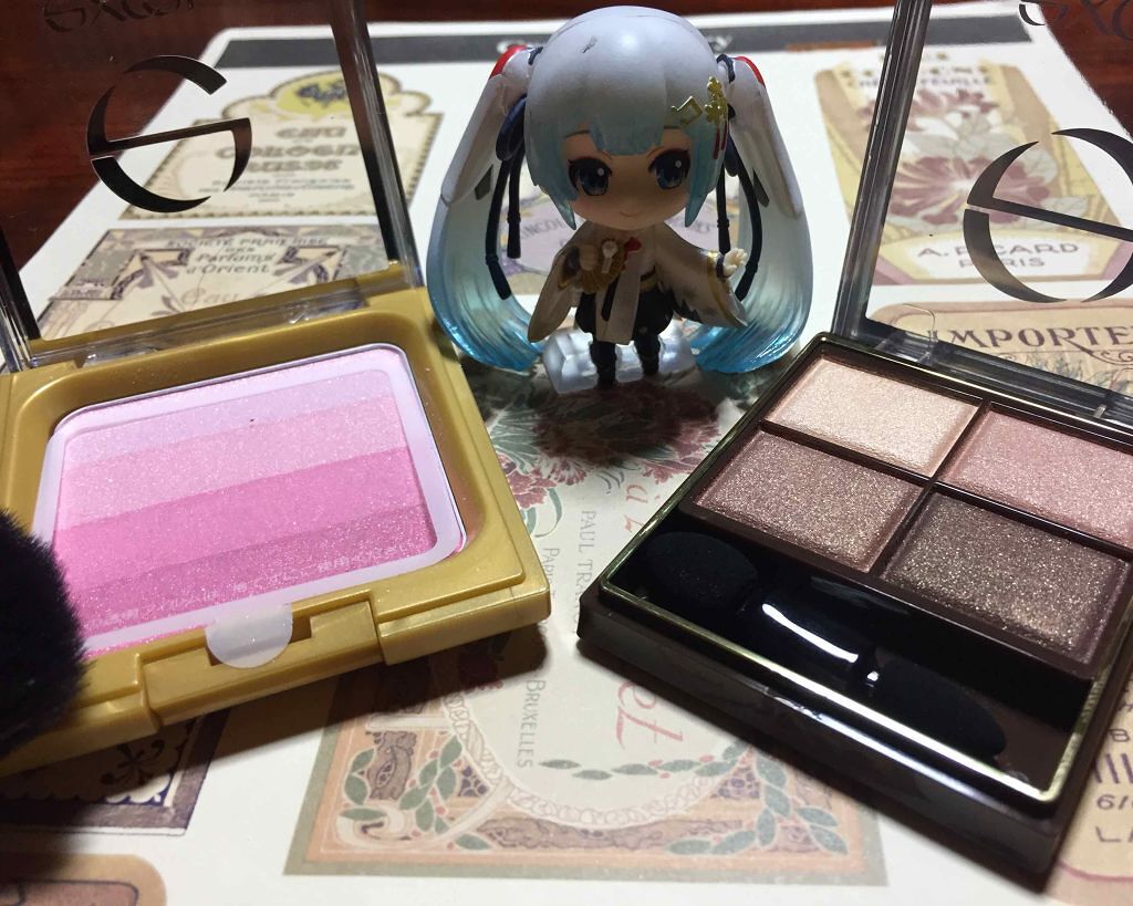 グラデーションチーク N/excel/パウダーチークを使ったクチコミ（1枚目）