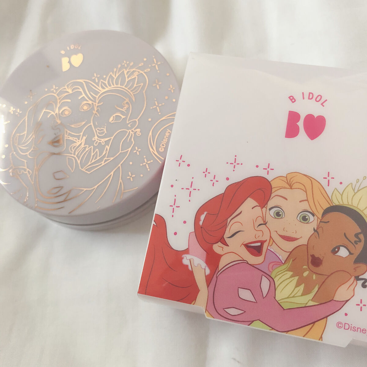 シルクアイスパウダー/b idol/ルースパウダーを使ったクチコミ（1枚目）