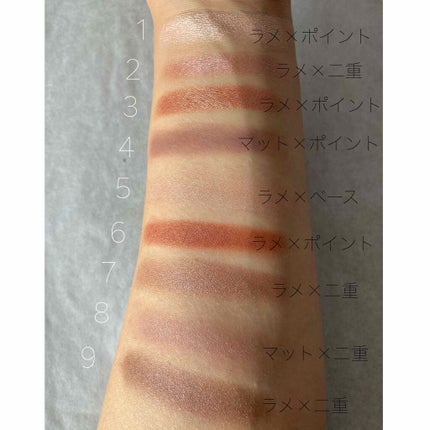 UR GLAM BLOOMING EYE COLOR PALETTE/U R GLAM/アイシャドウパレットを使ったクチコミ(7枚目)