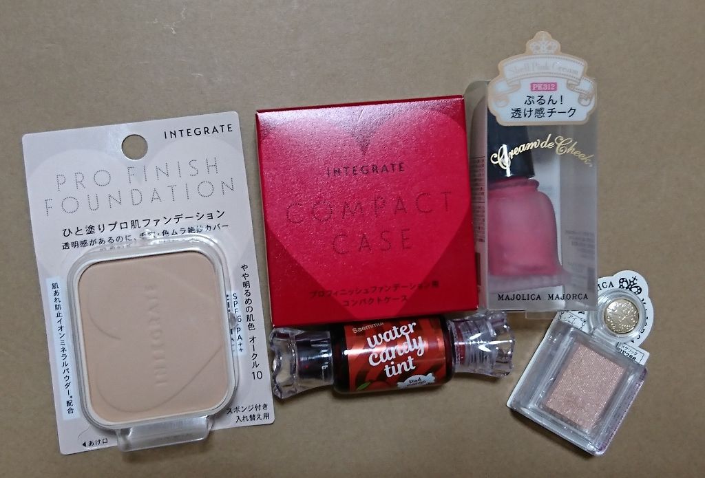 プロフィニッシュファンデーション/インテグレート/パウダーファンデーションを使ったクチコミ（1枚目）