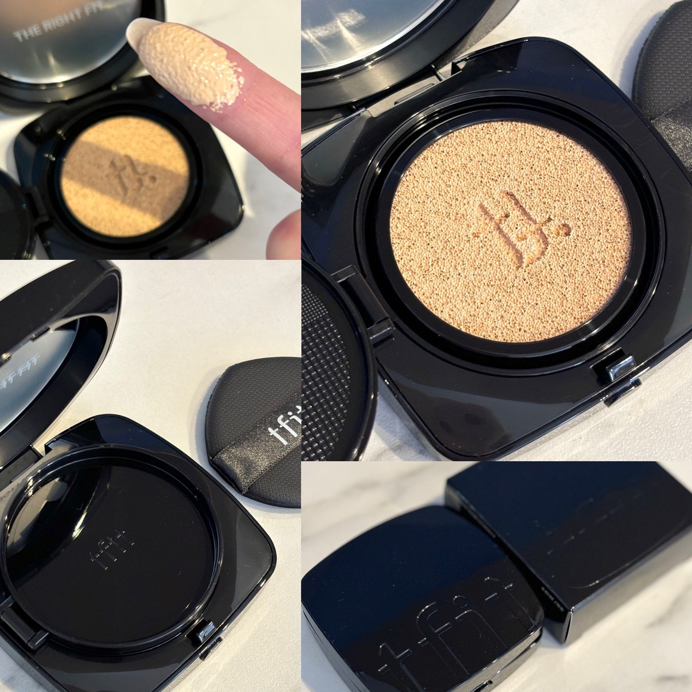 レイヤリングフィット グロークッションEX/TFIT/クッションファンデーションを使ったクチコミ(6枚目)