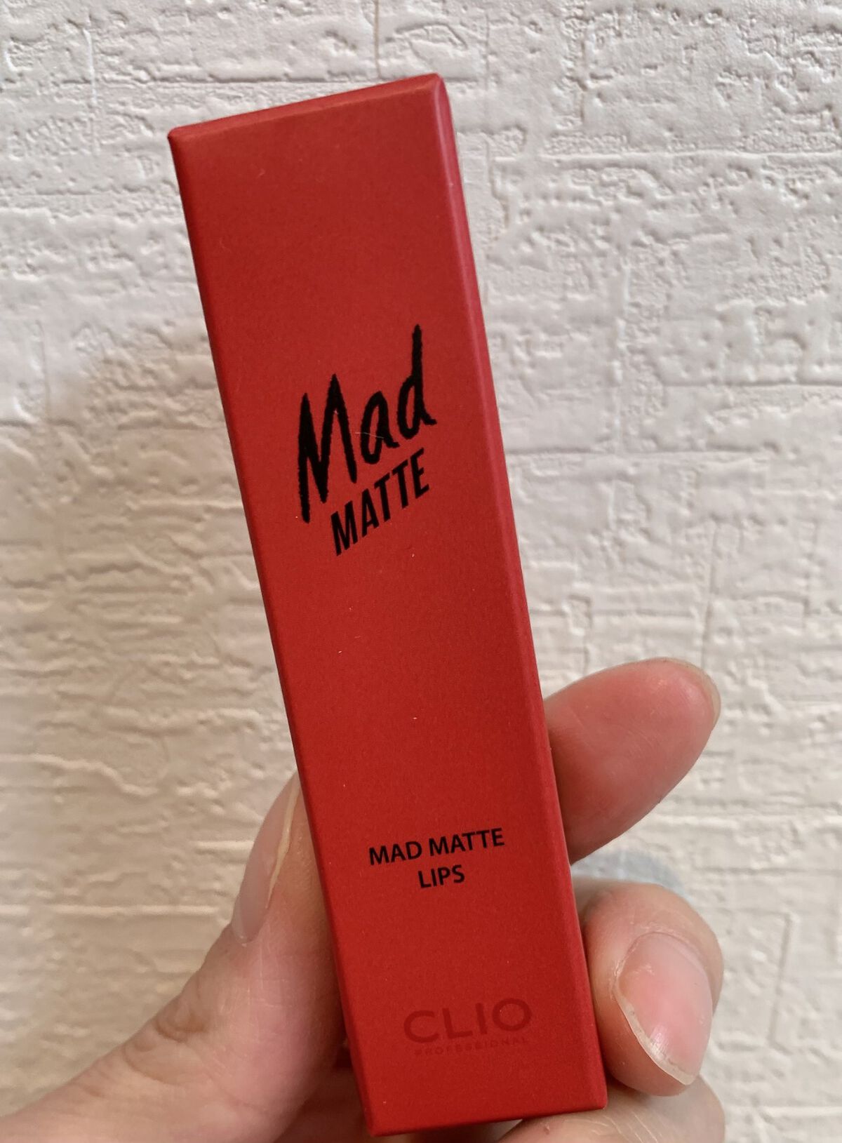 マッド マット リップ 03 RED SUPREME/CLIO/口紅を使ったクチコミ（3枚目）