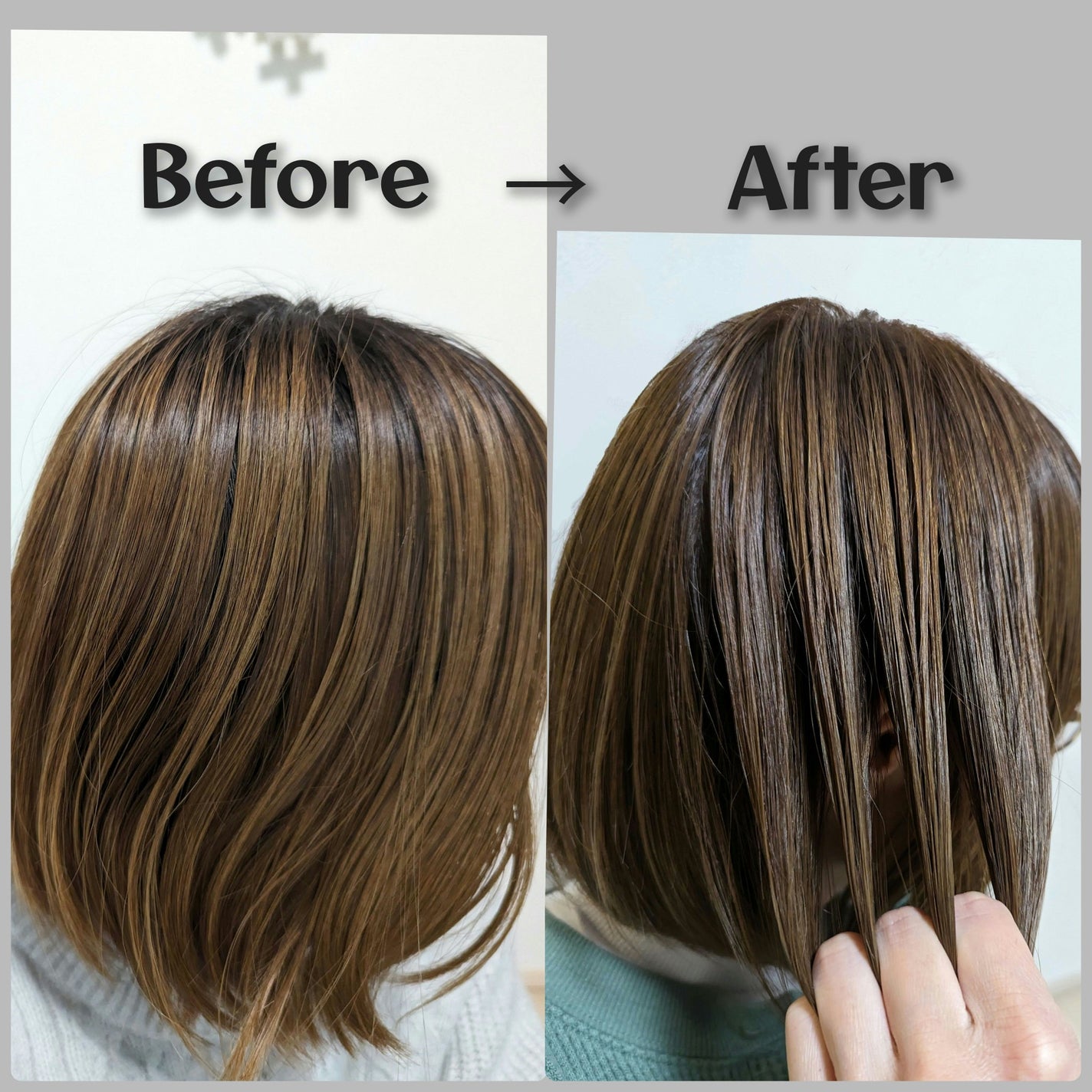 イルーセント ミルキーヘアカラー/サイオス/ヘアカラーを使ったクチコミ(4枚目)