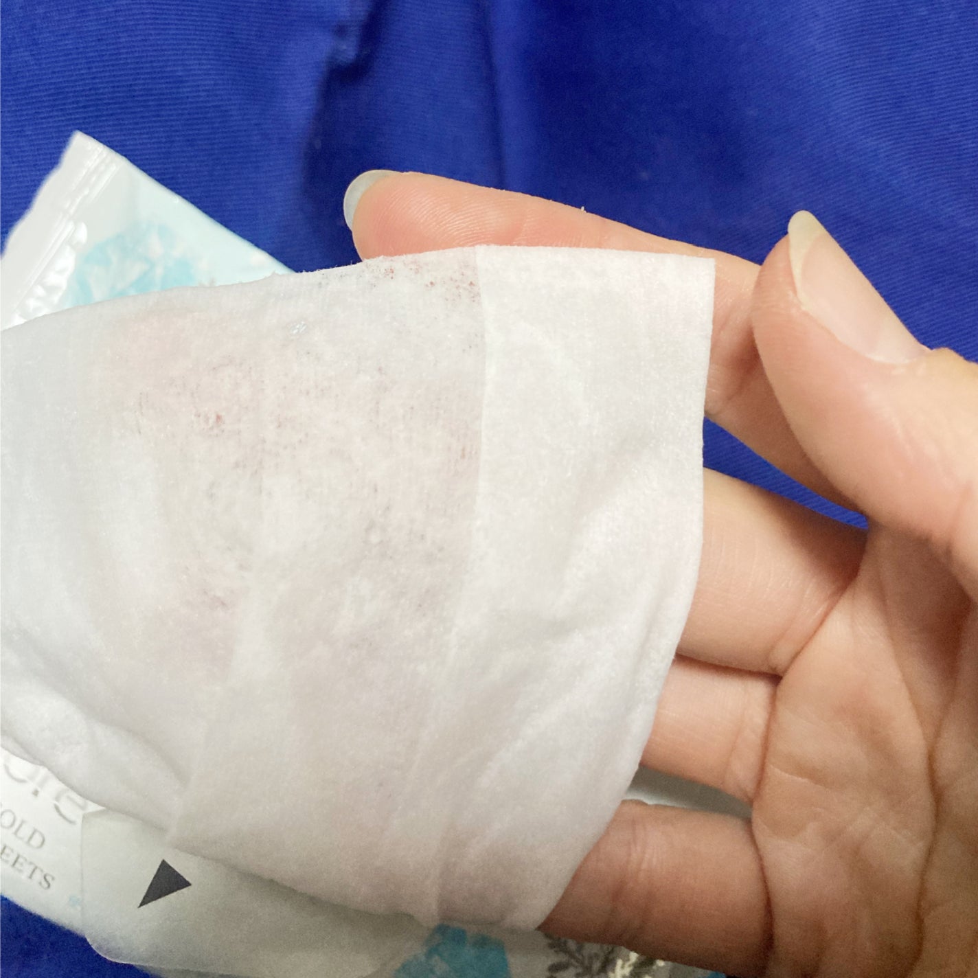 冷シート 無香性/ビオレ/ボディシートを使ったクチコミ(2枚目)