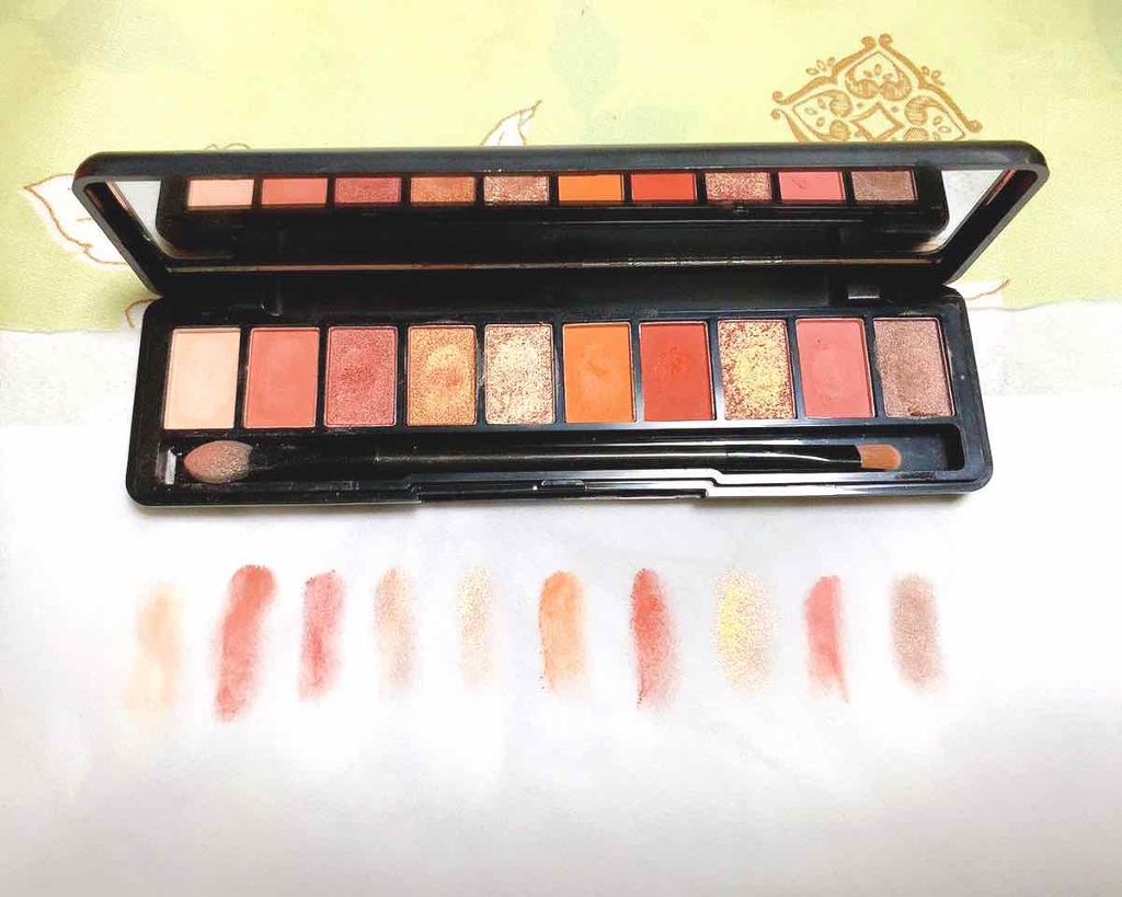 novo アイシャドウパレット/NOVO/アイシャドウパレットを使ったクチコミ(1枚目)