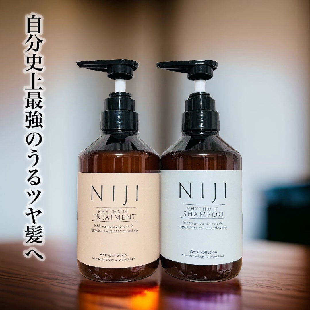 NIJI<ニジ>リズミック シャンプー/トリートメント/NIJI RHYTHMIC/市販シャンプーを使ったクチコミ(1枚目)