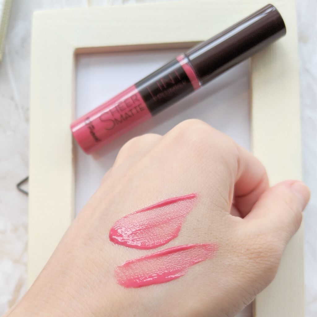 シアーマットティントプランパー/ピュレア/リップティントを使ったクチコミ(3枚目)